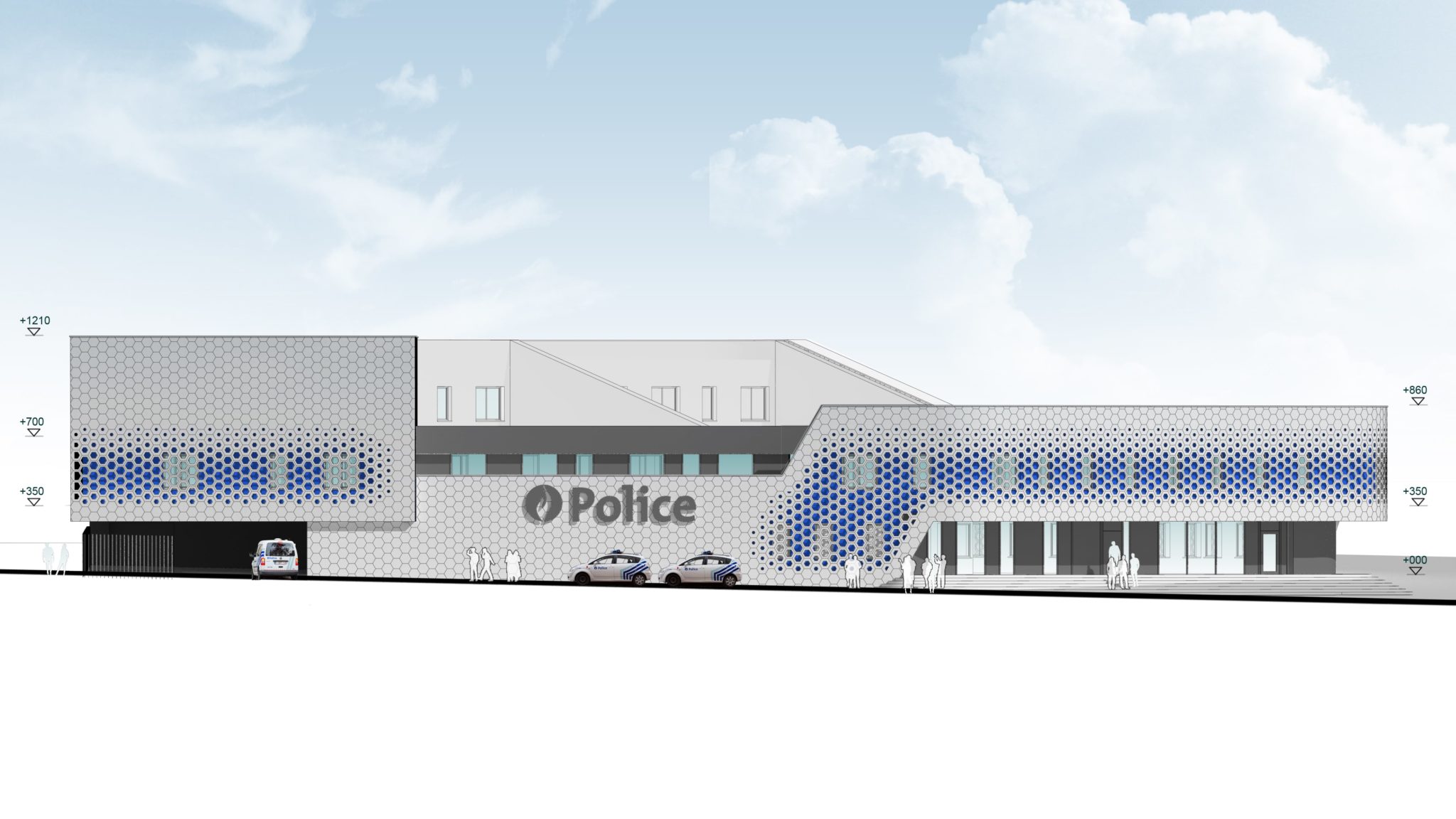Zone de police du tournaisis - A&G Atelier d'architecture